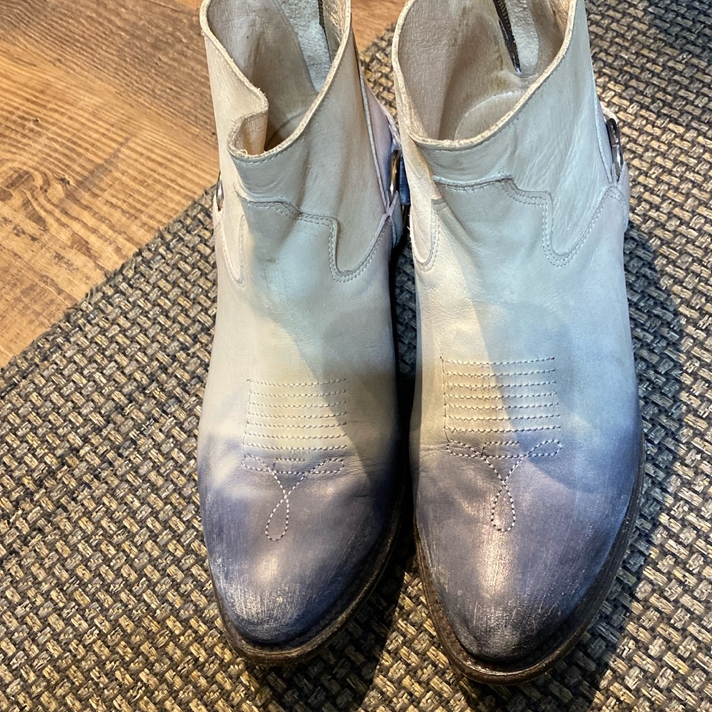 Freebird Cali Tie Dye Ankle Booties 10
